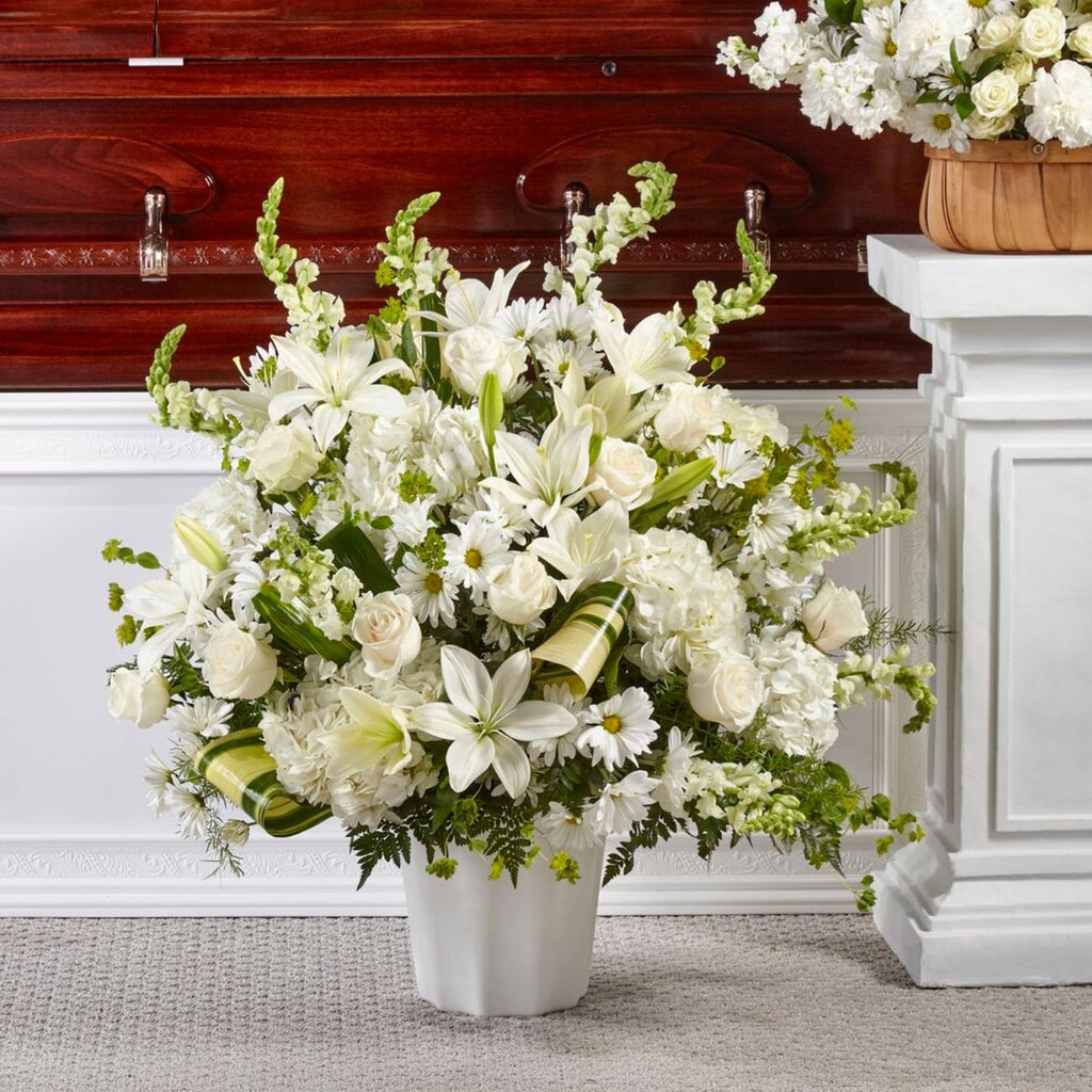 Thoughts of Tranquility Floor Basket / S5253D