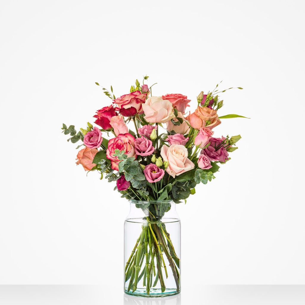 Pink roses bouquet / 10001191