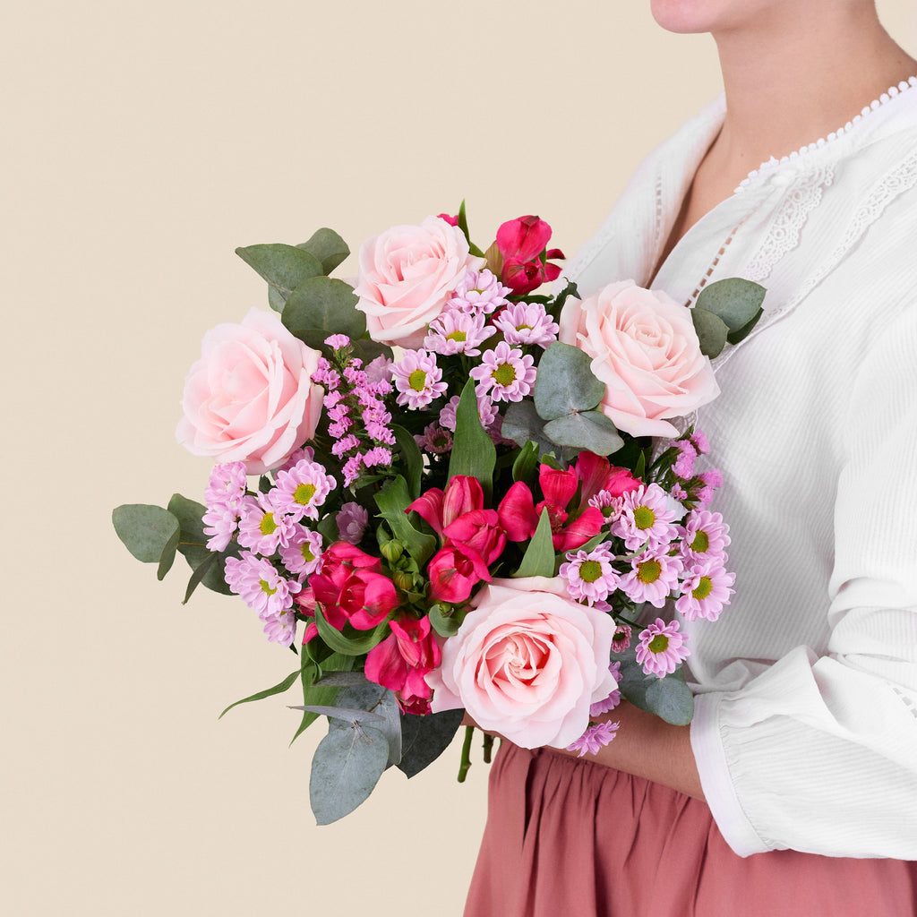 Notes of you -  Sweet bouquet in pink tones / FF037